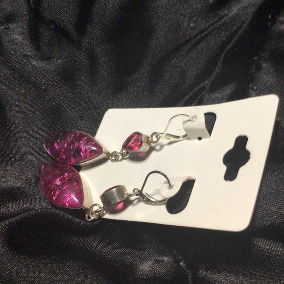 Quasar Earrings sterling silver - Picture 2 of 3